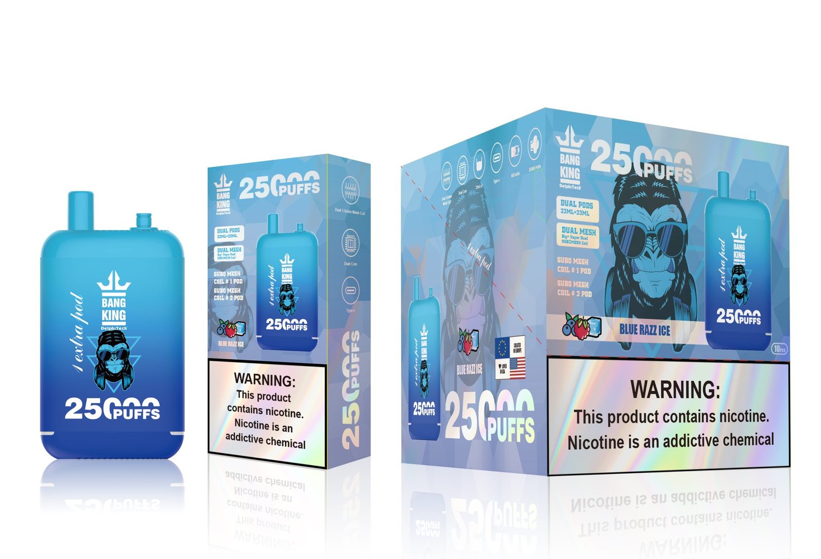 How Many Hits Does A Cart Have Enjoy 25000 Hits full of refreshing blueberries and cool flavors with